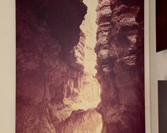 Vintage Slot Canyon Photograph