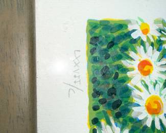 Daisies and Blue Sky Print by Alexy