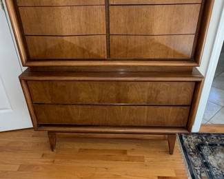 United Furniture Diamond Front Highboy Dresser