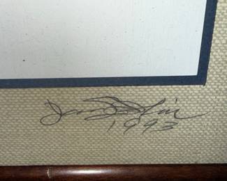 Ink Wash Painting of Plum Blossoms, Signed J. S. Lai, 1993