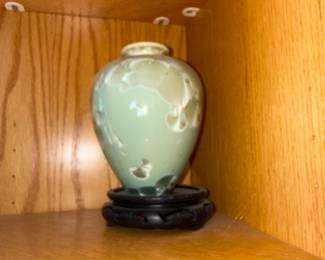 Richard Notkin Stoneware Vase