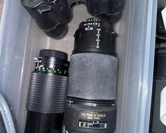Nikon Nikkor 80-200mm f/2.8 ED AF Lens and Palomar Binoculars