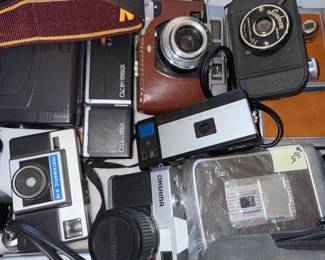 Assorted Vintage Nikon SLR Cameras and Camcorder Lot