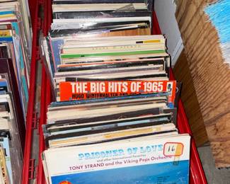 Assorted Vinyl Records Collection