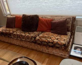 Vintage "Grandma Couch" Floral Sofa