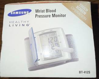 Samsung Healthy Living BT-412S Wrist Blood Pressure Monitor