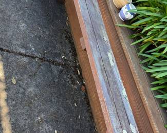 Primitive Barn Wood Garden Bench