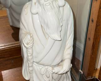 Vintage Japanese Porcelain Figurine of a Scholar (Shou)