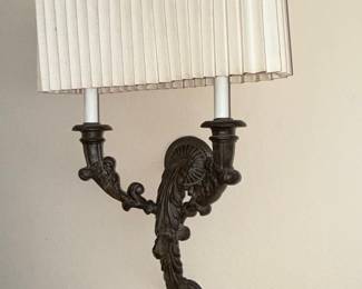 Antique French Empire Style Bronze Sconce