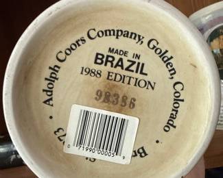 Coors 1873 Original Draft Beer Stein