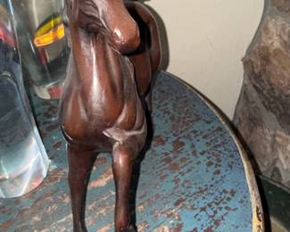 Bronze Horse Sculpture - Japanese Style