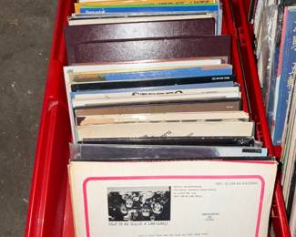 Assorted Vinyl Records Collection