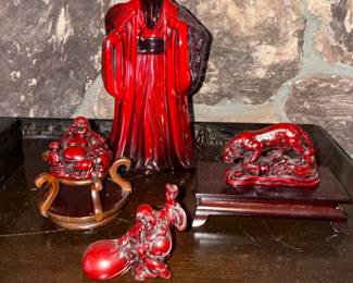 Royal Doulton Flambe Confucius Figurine HN 3314