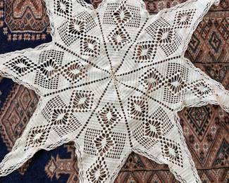 Vintage crochet star