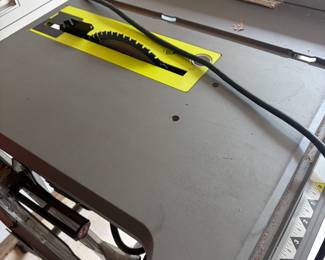 Ryobi table saw