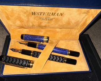 Waterman Patricia & Opera Fountain Pens - 18K Nibs