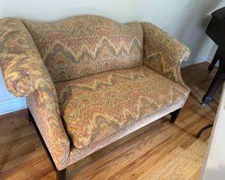 Camel Back Love Seat