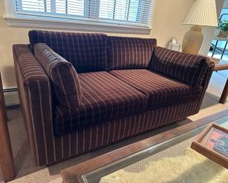 Milo Baughman Mid Century Love Seat
