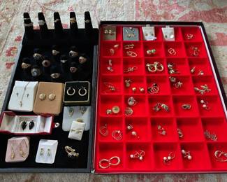 10K, 14k & 18K Rings, 14K Earrings