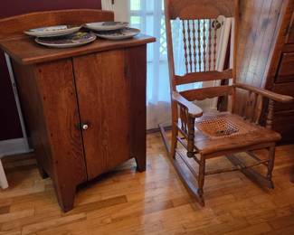 Primitive cabinet-Jelly Cupboard
