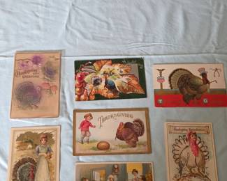 Old Thanksgiving post cards 