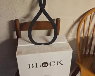 Ice tongs-Block lead crystal