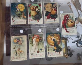 John Winsch Halloween post cards