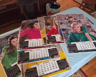 Timken vintage calendars