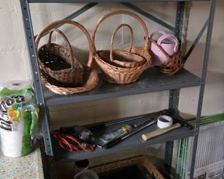 Baskets, shelving