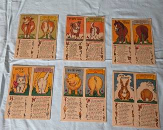 1930's trade cards by John Martin