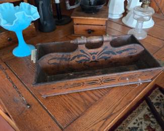 Wooden Cutlery Caddy