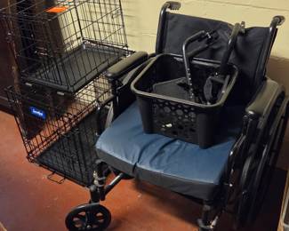 Wheelchair- animal cages
