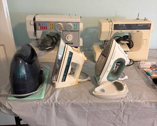 Panasonic NI-WL607 Cordless 360° Freestyle Steam/Dry Iron, and  Rowenta steam iron Power Duo DX 6800