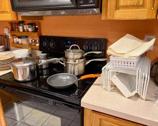 Pots and Pans, and Kitchen Storage Supplies
