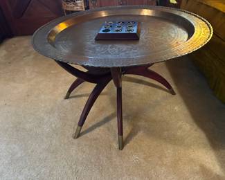 Mid-Century Moroccan Spider Leg Table