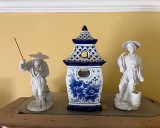 Asian Decor Pagoda, Lantern, Asian Figurines