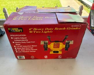 Tools Power Craft Bench Grinder