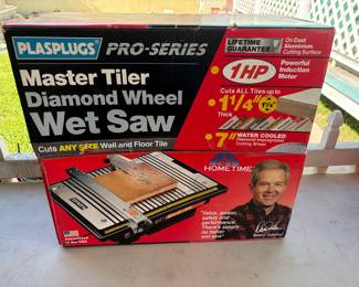 Tools Master Tiler  Diamond Wheel Wet Saw