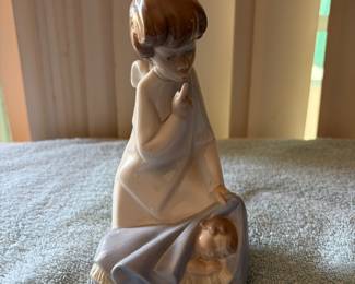 "Angel with Baby" 4635, Lladro Collection with Original Boxes