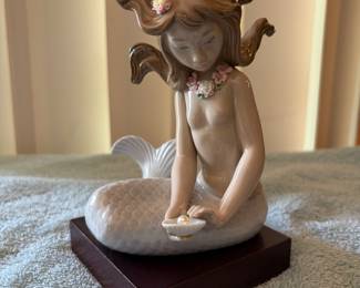 "Mirage Mermaid" 1415, Lladro Collection with Original Boxes