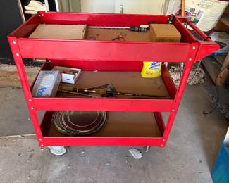Red Garage 3 Tiered Cart