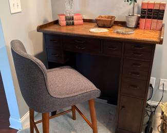 Pottery Barn jewelers desk with chair 