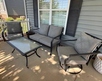 Outdoor patio 4 piece set