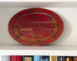Vintage Cress Educational Wooden Board
