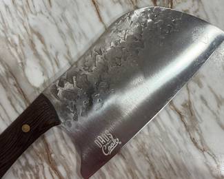 Dad's Got This Cook Cleaver Knife with Sheath