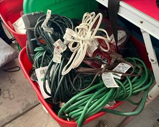 Assorted Extension Cords and Power Strips