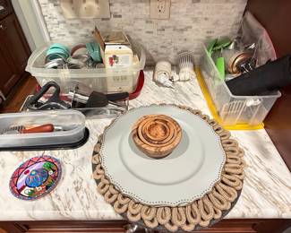 Olive Wood Nesting Bowls