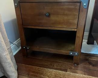 Sauder Carson Forge Side Table with Drawer