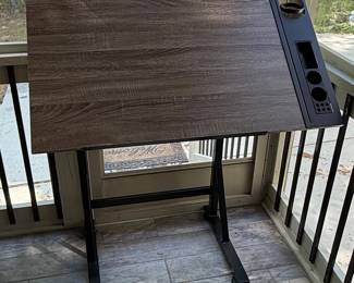 VECELO Adjustable Drafting Table with Organizer