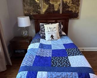 Triptych World Map Wall Art